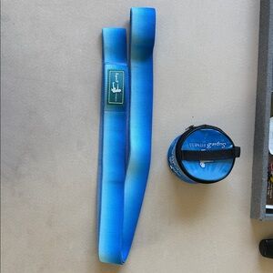 Blue Gradient Resistance Band suzieB fitness light/medium